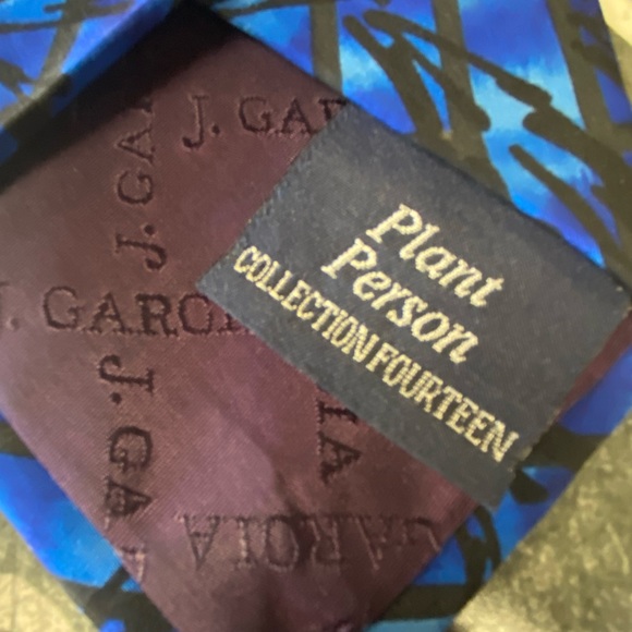 J.GARCIA Plant Person Signature Collection Silk Tie - Picture 3 of 5